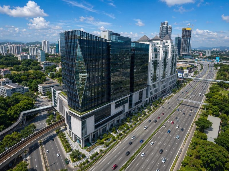 Construction of 3 Office Blocks - Block D (17-Storey), Block E (17-Storey), Block F (30-Storey), Bangsar Trade Centre (Package 1)